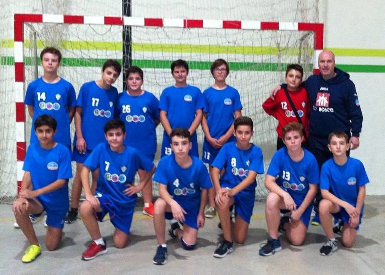 Concentración en Calamonte de balonmano infantil