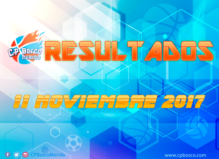Resultados Jornada 11 Noviembre 2017