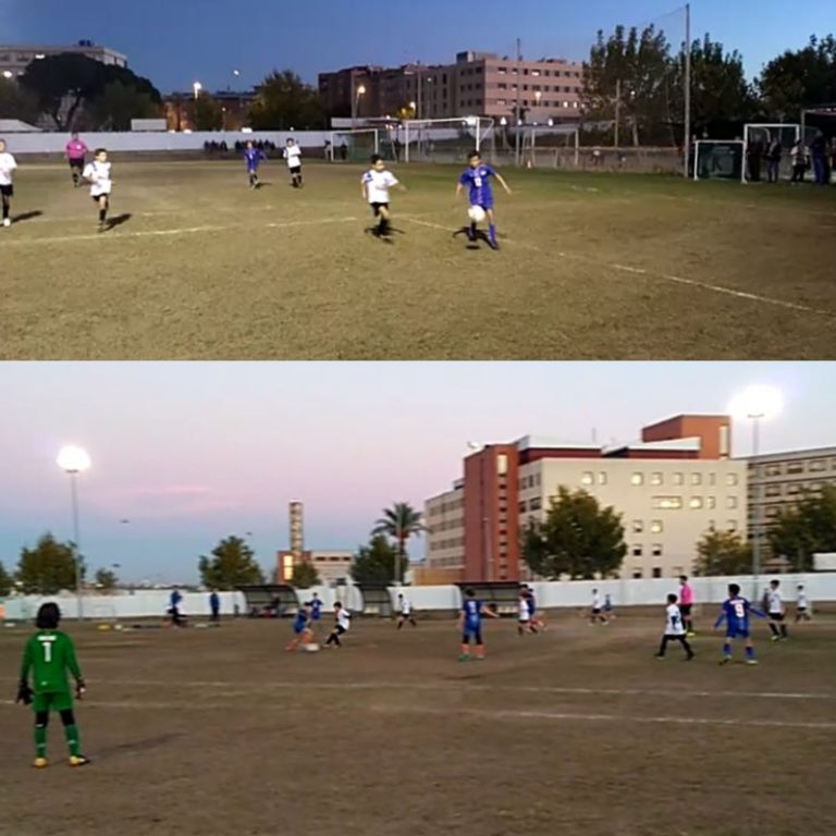 Partido igualado que se nos fue en la segunda parte