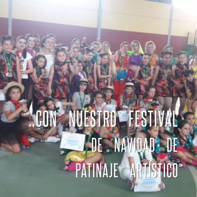 Invitación Festival de Navidad de Patinaje Artístico