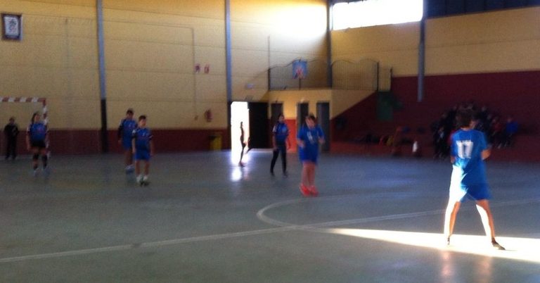 Concentración balonmano infantil en Mérida