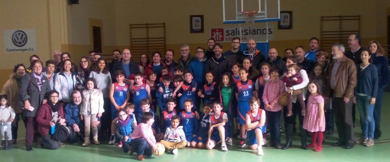 Concentración Minibasket Benjamín en el Colegio Salesiano María Auxiliadora