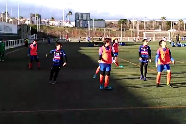 Buen partido del alevín A para afianzar la cuarta plaza