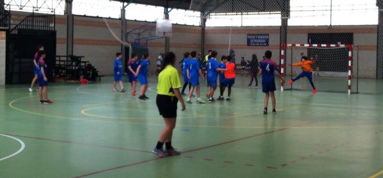 Concentración Balonmano Infantil en Villafranca