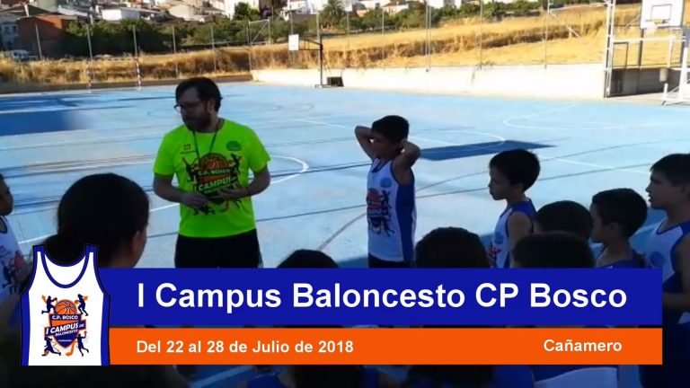 Resumen del I Campus de Baloncesto CP Bosco 2018