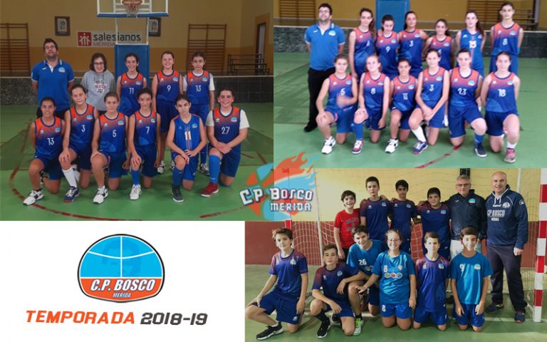 4 equipos del CP Bosco Mérida van a competir a nivel regional esta temporada