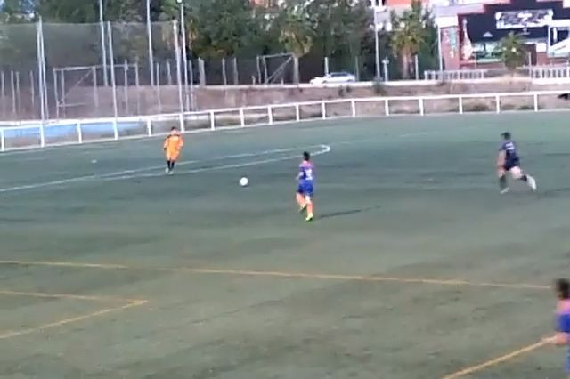 Victoria del infantil de fútbol 11 con una gran segunda parte