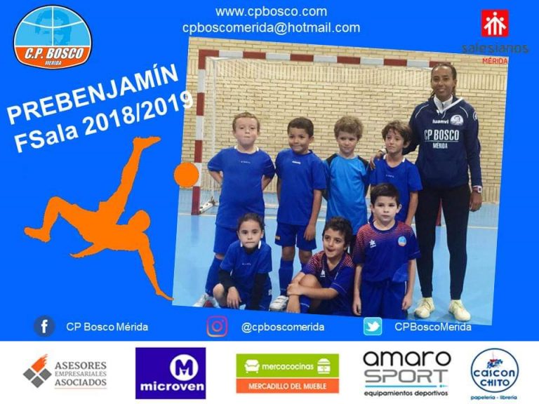 Victoria en el segundo partido de los benjamines de fútbol sala