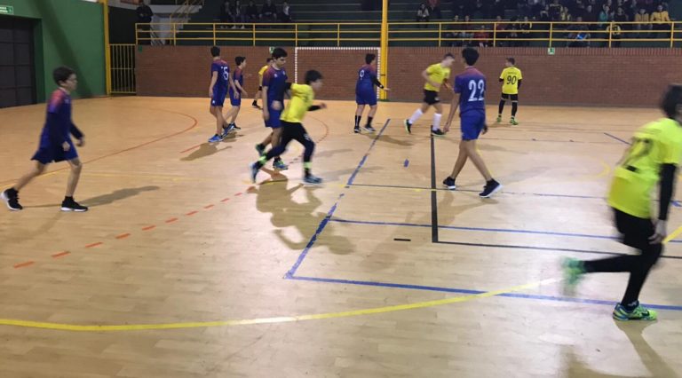 CP Bosco Infantil balonmano en tercera posición de la liga regional