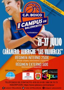 II Campus CP Bosco Baloncesto 2019