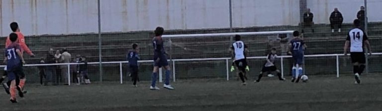 Derrota del Alevín ante el primer clasificado