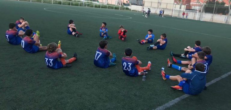 Los alevines siguen sextos a falta de un partido