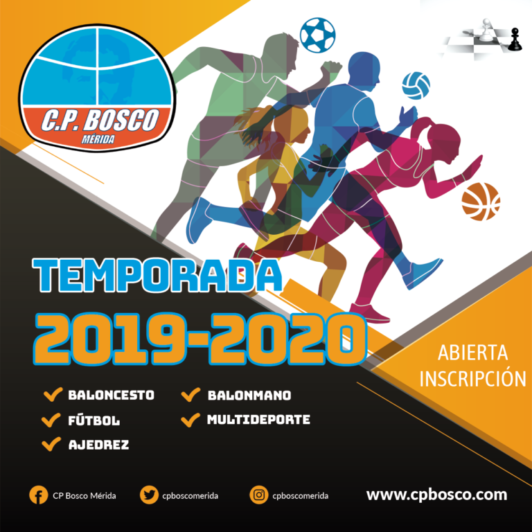 Inscripción abierta para actividades temporada 2019-2020