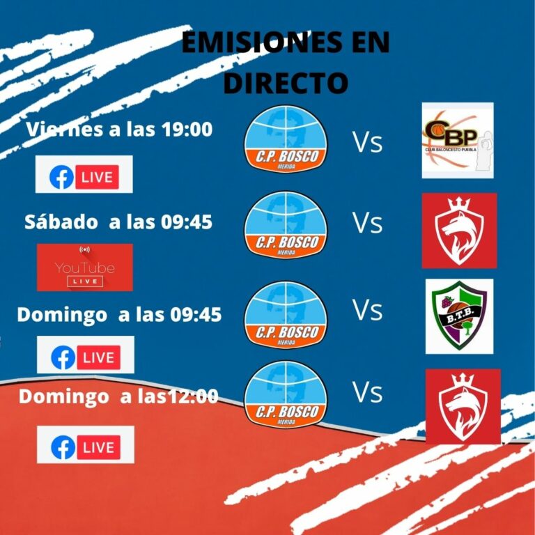 Retransmisiones en directo del fin de semana 12-14 Marzo 2021