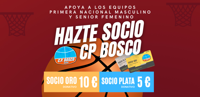 Hazte socio del CP Bosco